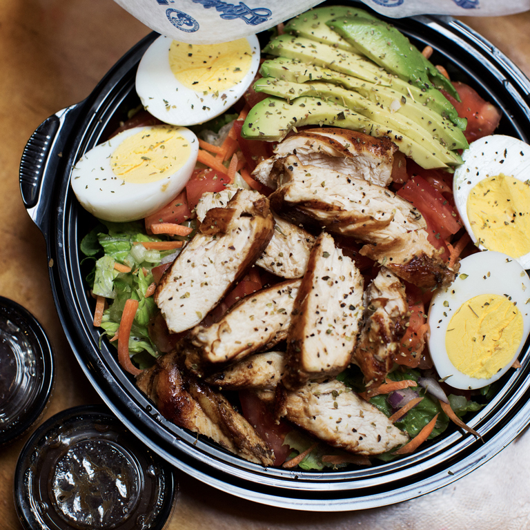 Linda's healthy lunch